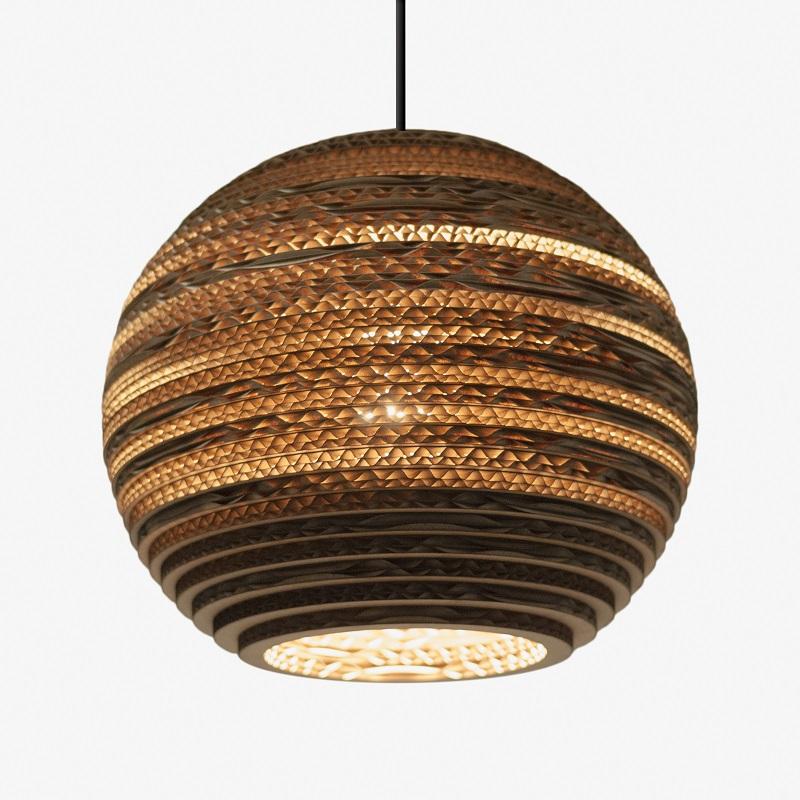 Graypants Scraplight Moon Original Pendant Light