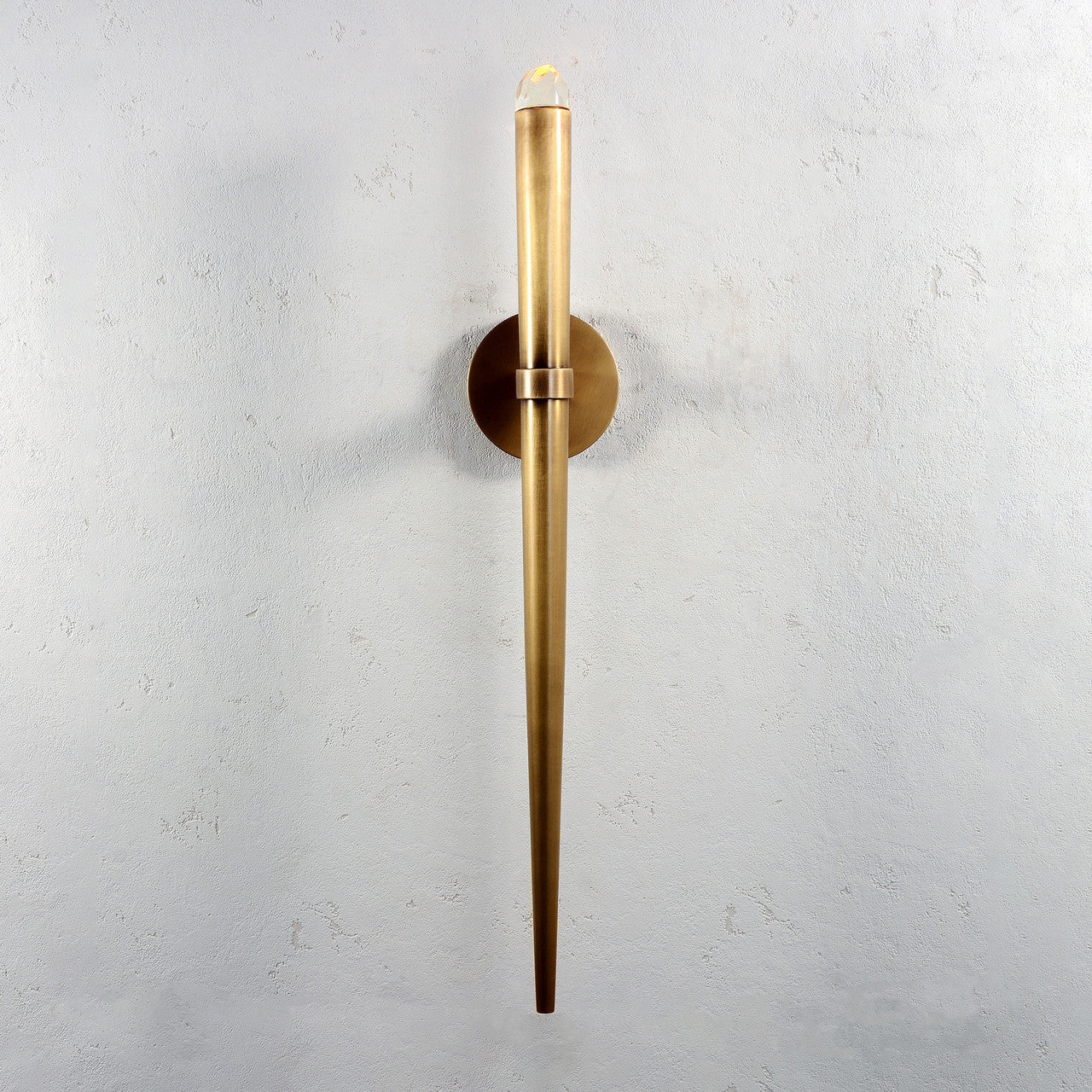Torch Long Sconce Brass