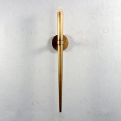 Torch Long Sconce Brass