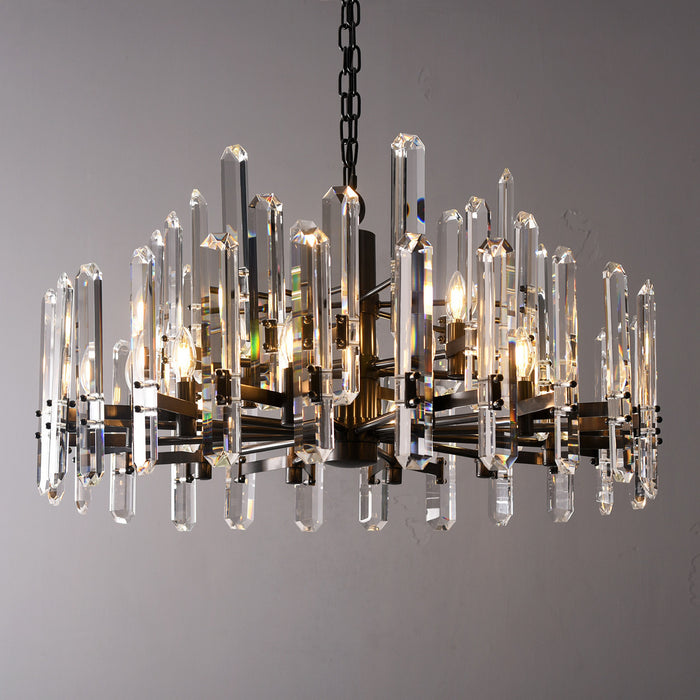 Bloomington Round Chandelier 36" Bronze