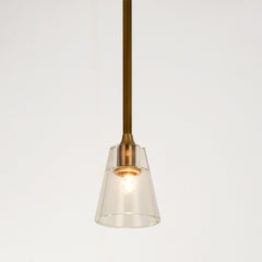 Scepter Long Pendant Brass