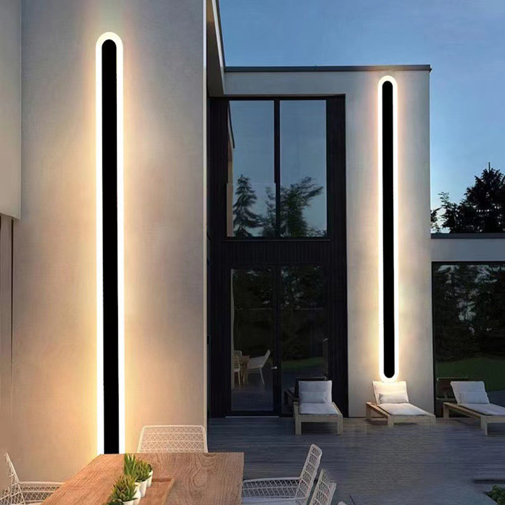 Orral Outdoor Wall Lamp Linear Oval - Neutralighting