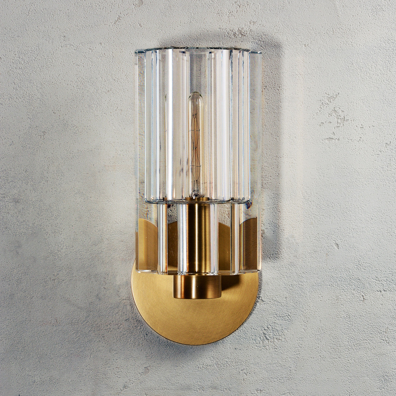 Aubrey Single Sconce Brass