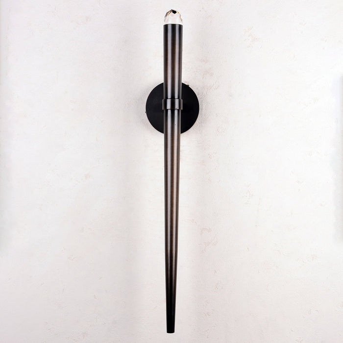 Torch Long Sconce Bronze