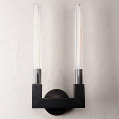 Crown Double Sconce Bronze