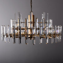 Bloomington Round Chandelier 48" Brass