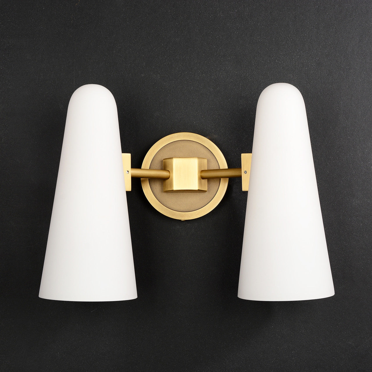 Bianco Double Sconce Brass
