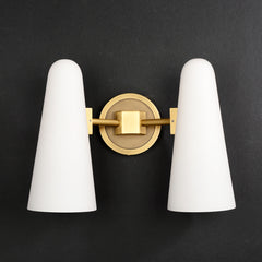 Bianco Double Sconce Brass