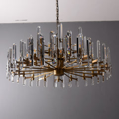 Bloomington Round Chandelier 48" Brass