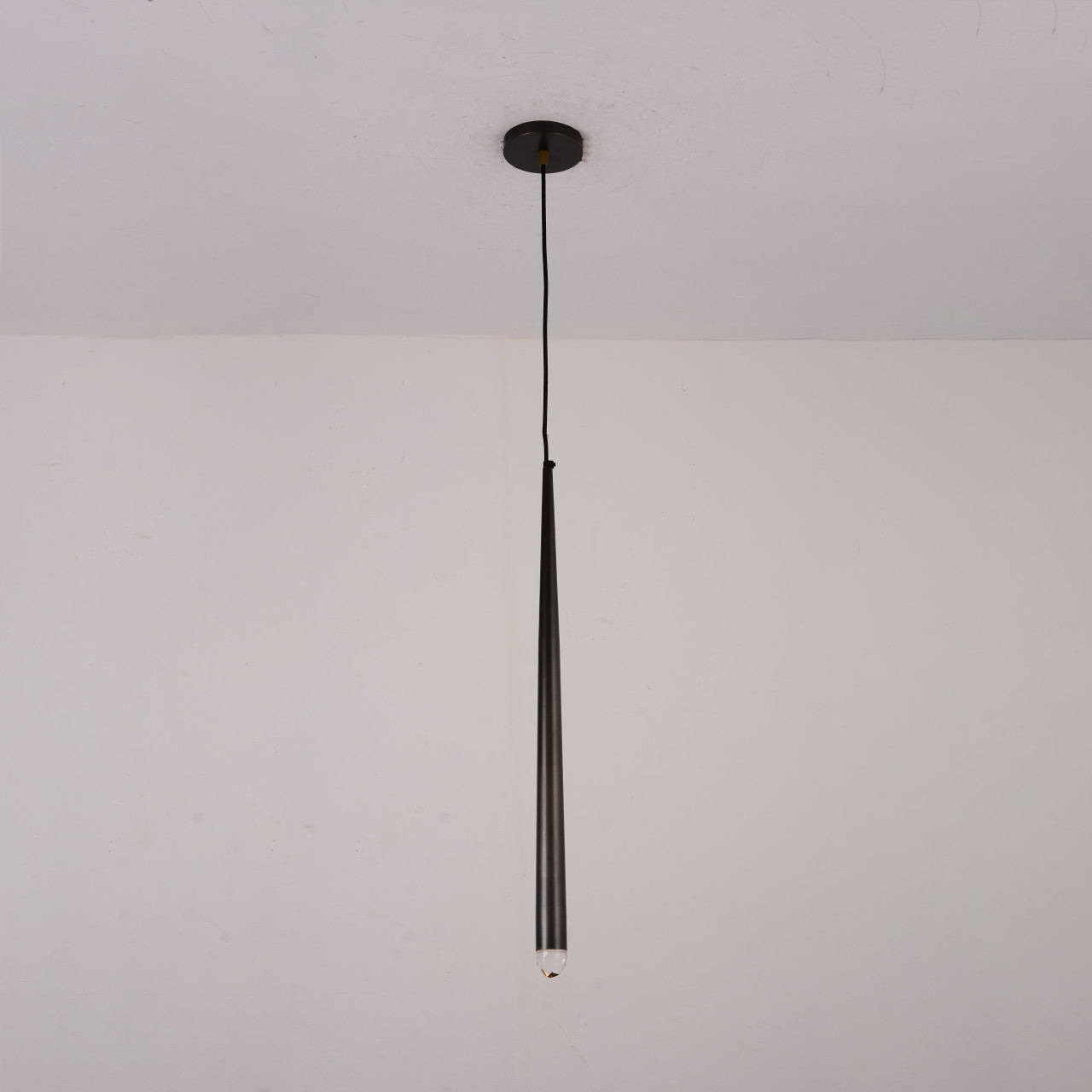 Arrow Crystal Large Pendant Bronze