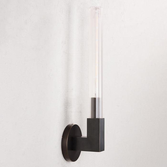 Crown Single Sconce Bronze
