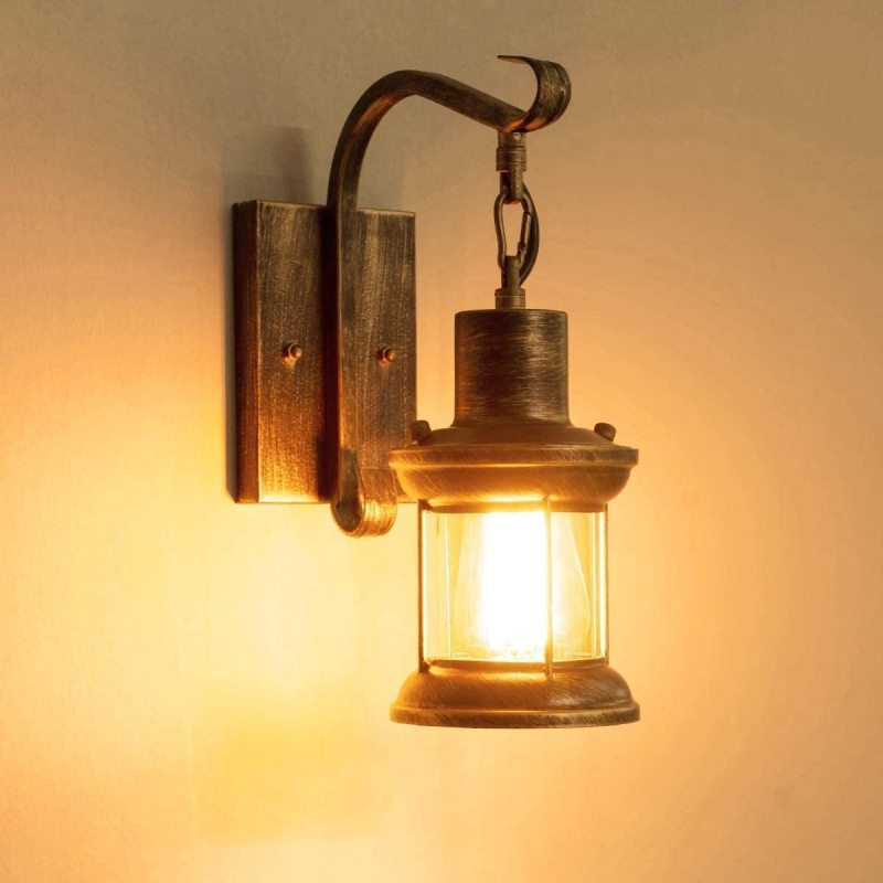 Etra Industrial Style Indoor Retro Wall Lamp - Neutralighting