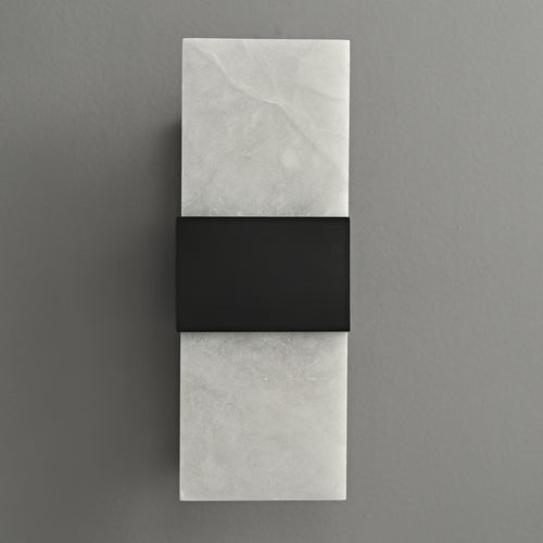 Rectangular Alabaster Sconce