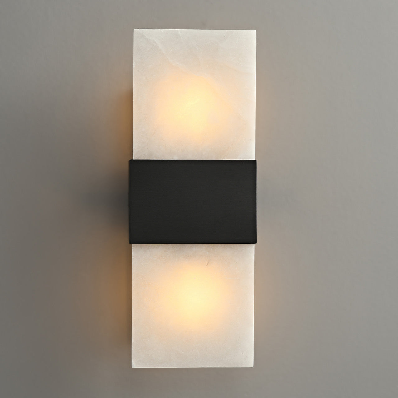 Rectangular Alabaster Sconce