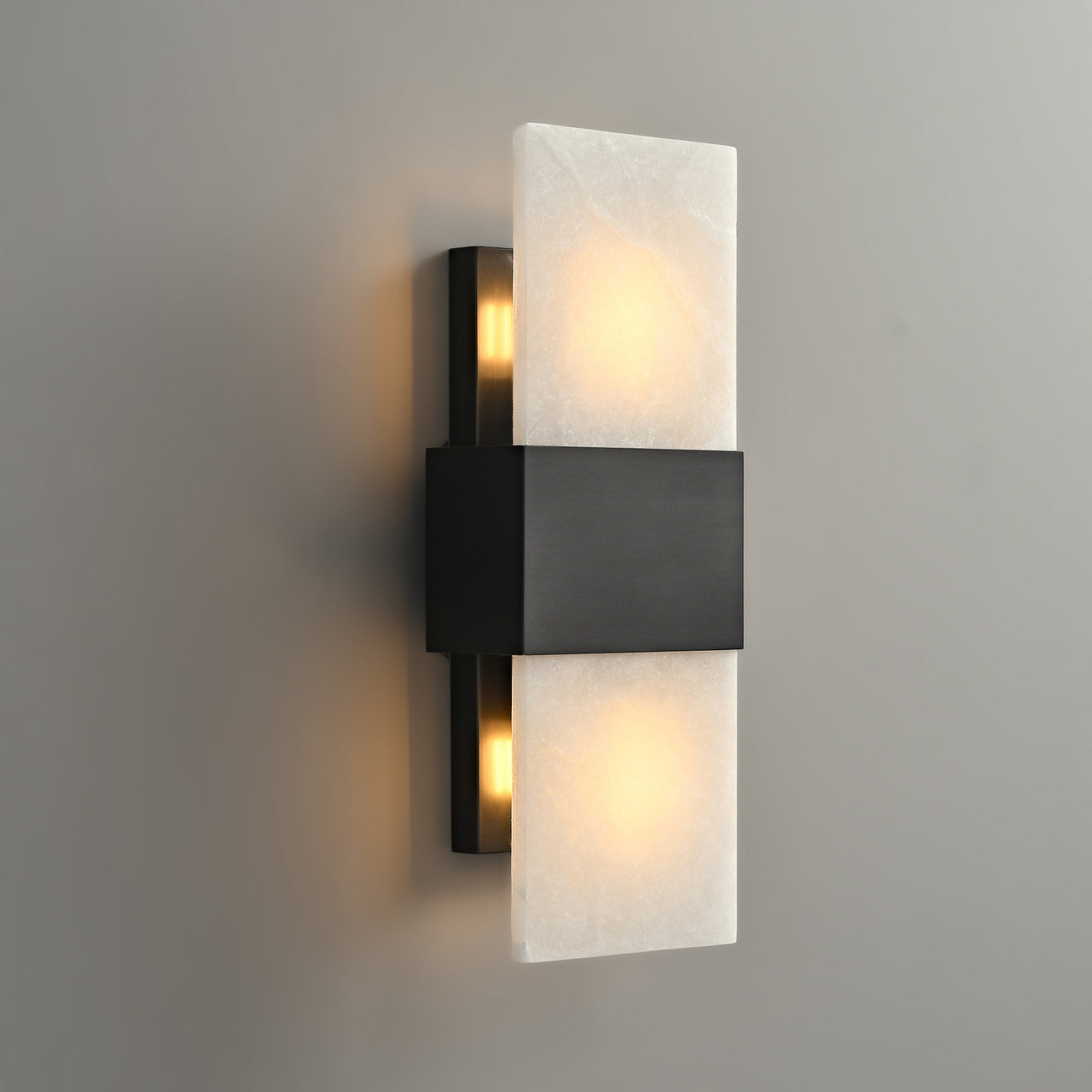 Rectangular Alabaster Sconce