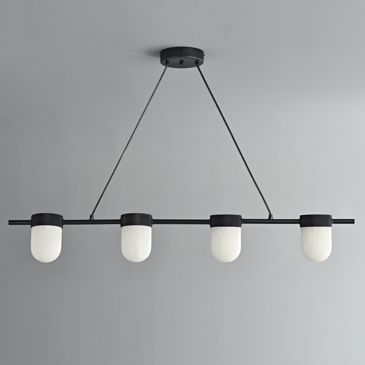 Erica Alabaster Linear Pendant 4 Lights