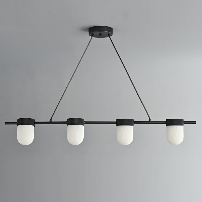 Erica Alabaster Linear Pendant 4 Lights