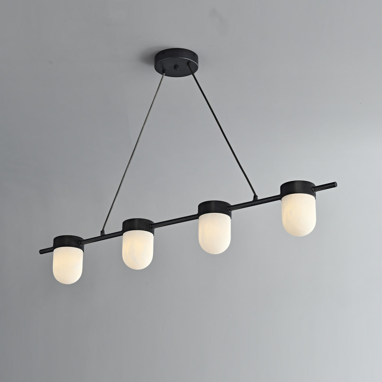 Erica Alabaster Linear Pendant 4 Lights