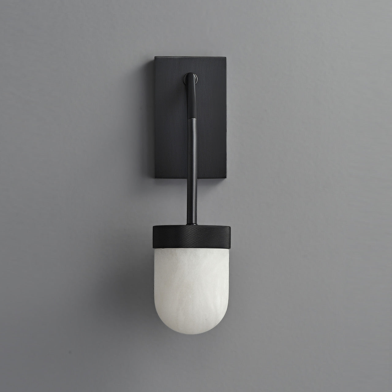 Erica Alabaster Wall Sconce Bronze