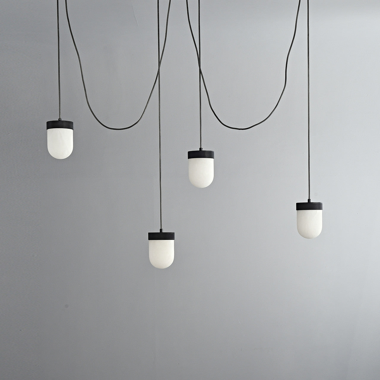 Erica Alabaster Cluster Pendant 4 Lights