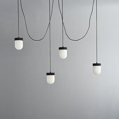 Erica Alabaster Cluster Pendant 4 Lights