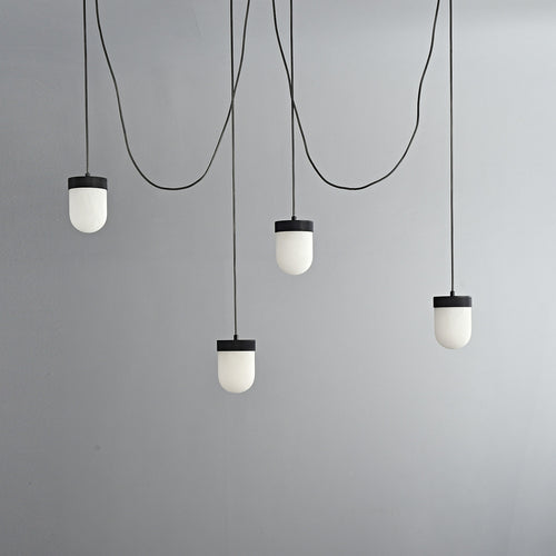 Erica Alabaster Cluster Pendant 4 Lights