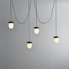 Erica Alabaster Cluster Pendant 4 Lights