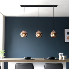 Jerome 3 light linear pendant