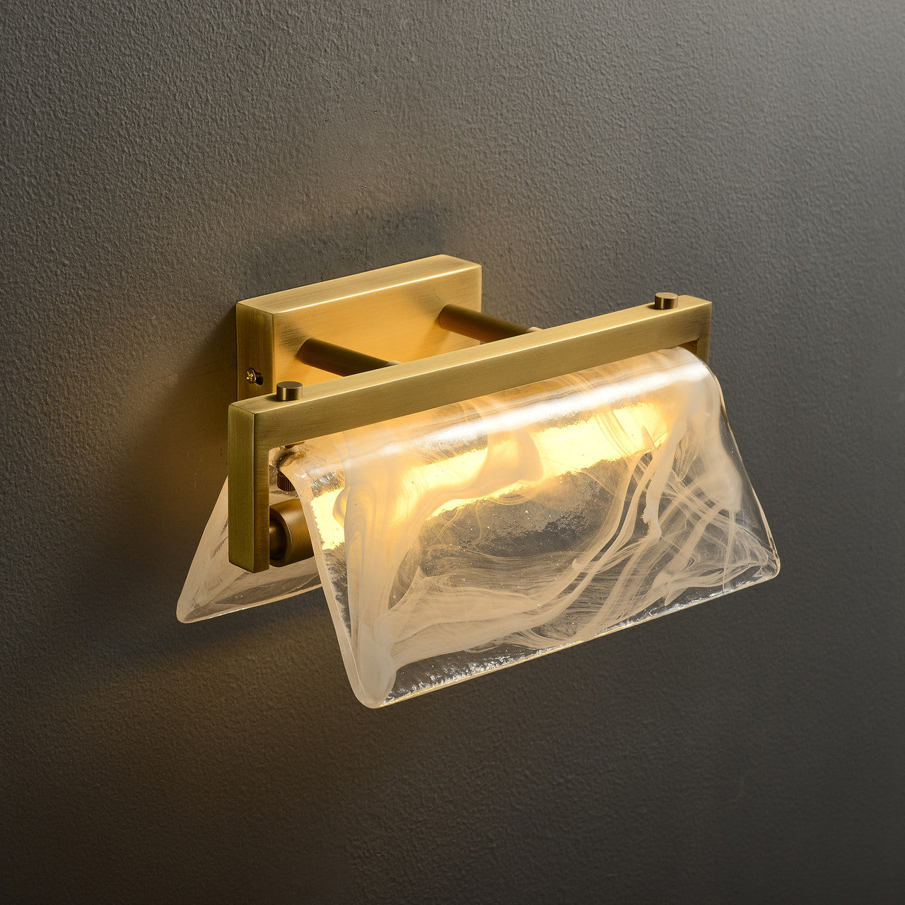 Cloud Glass Wall Sconce