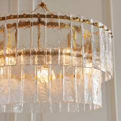 Aurelia 5 light tiered pendant image