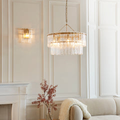 Aurelia 5 light tiered pendant image