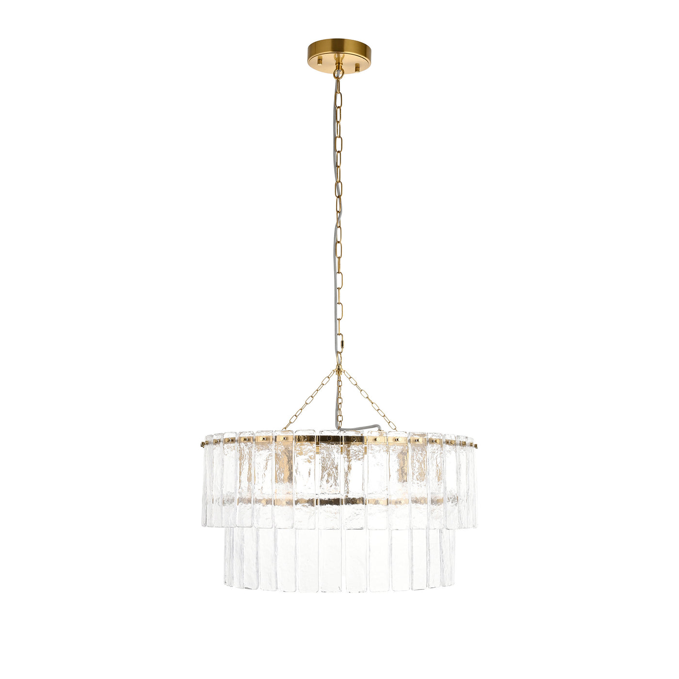 Aurelia 5 light tiered pendant image