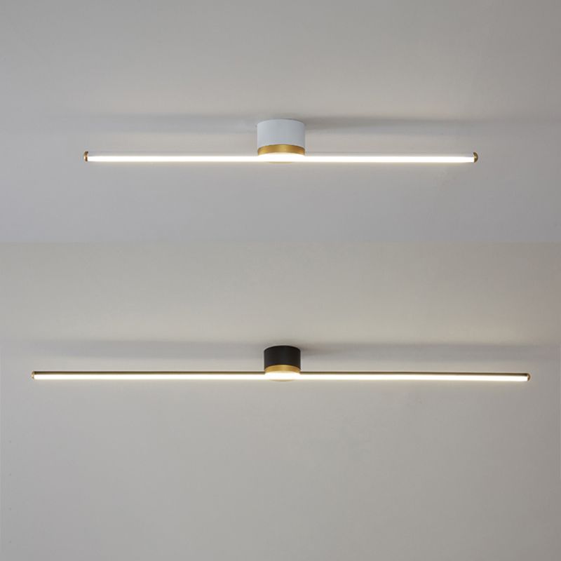 Erix Linear Flush Mount Ceiling Light - Neutralighting