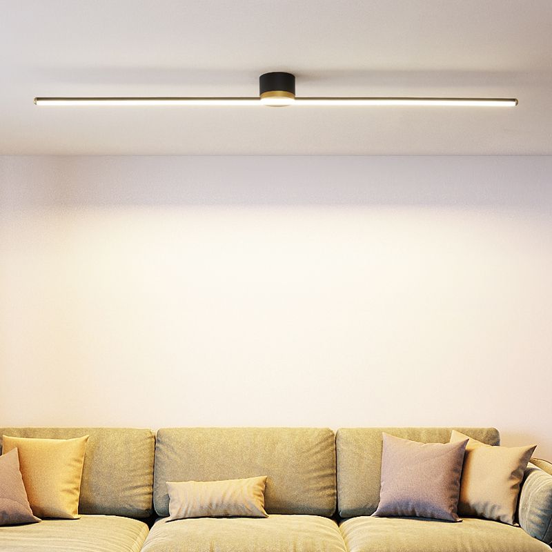 Erix Linear Flush Mount Ceiling Light - Neutralighting