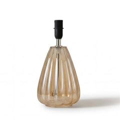 Alma 23cm Glass Lamp Base - Champagne