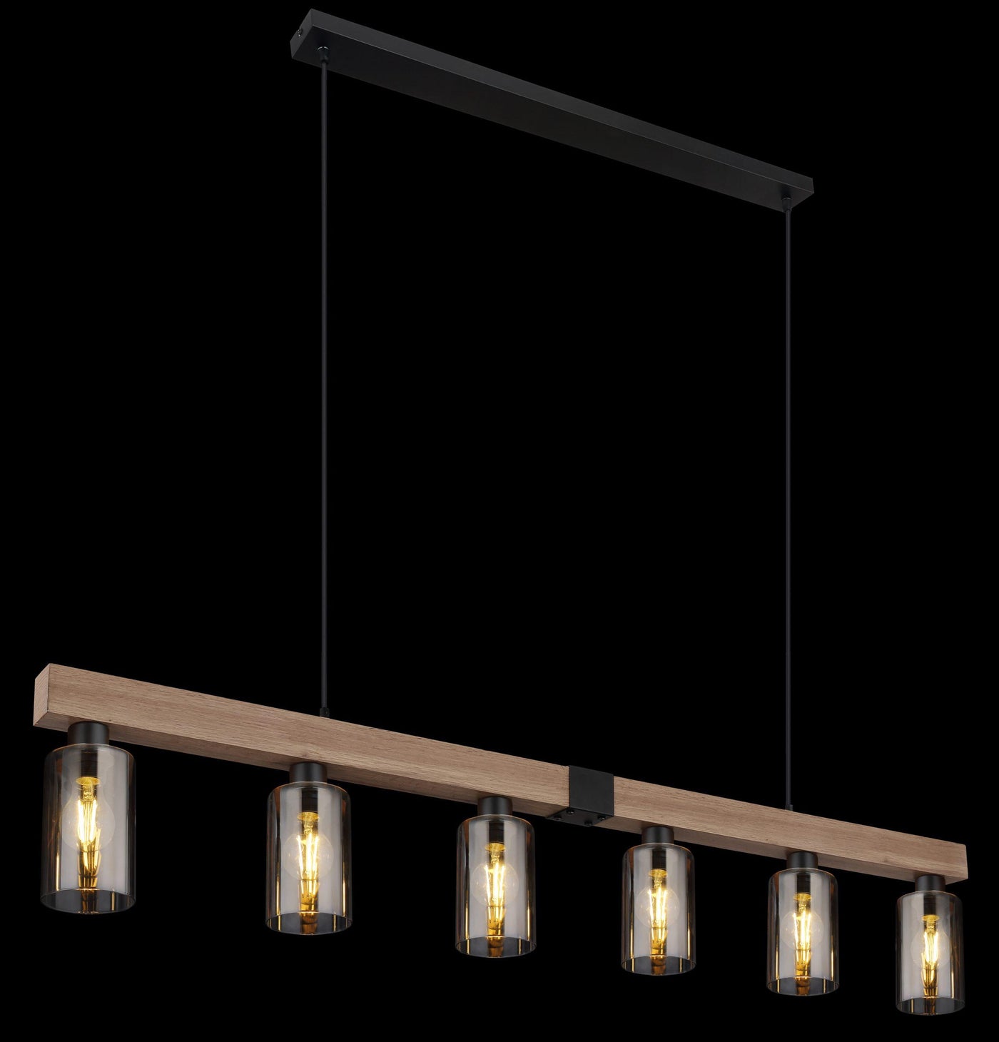 Elegant wood island pendant lights for kitchens