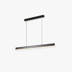 Thala Modern Linear Metal LED Pendant Light Black/Brown - Neutralighting