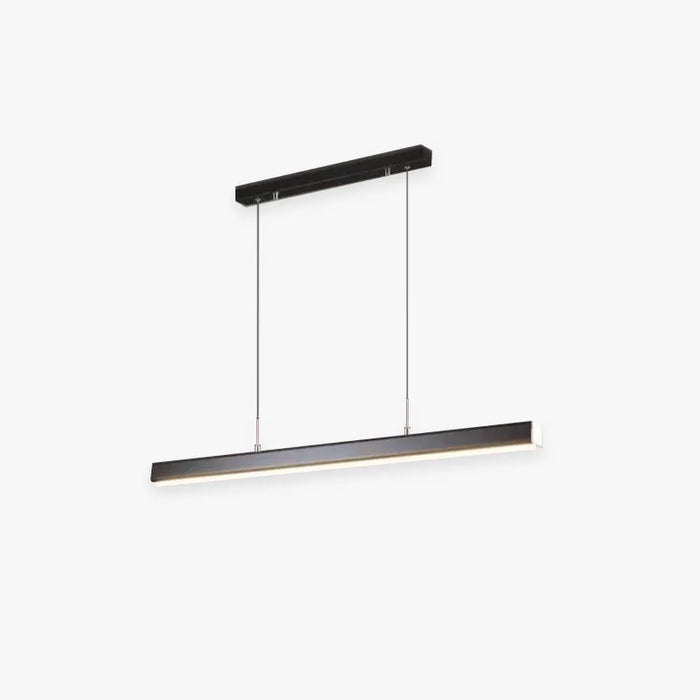 Thala Modern Linear Metal LED Pendant Light Black/Brown - Neutralighting
