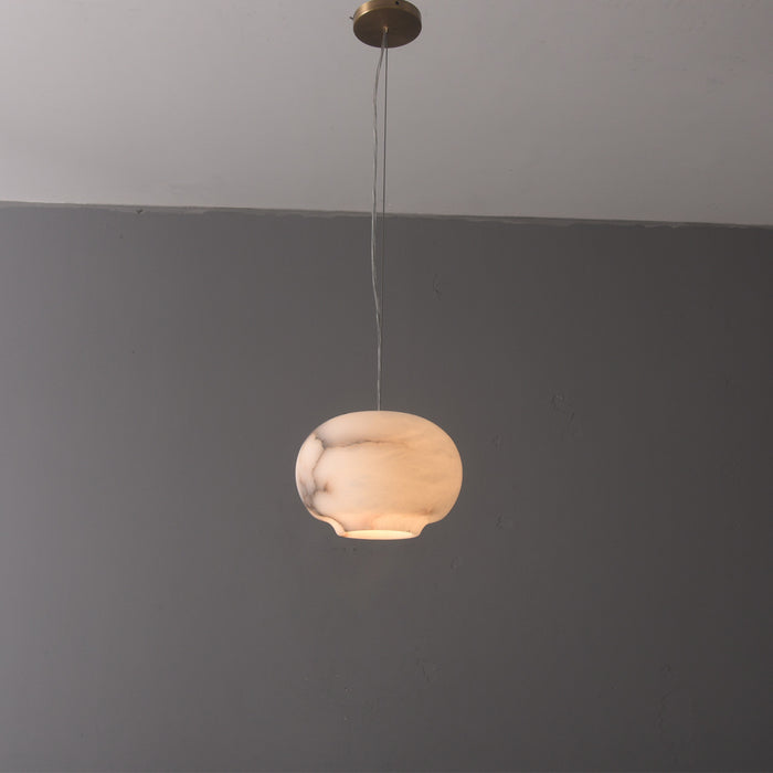 Solstice Alabaster Pendant