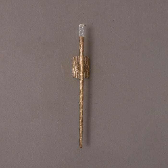 Mace Brass Wall Sconce