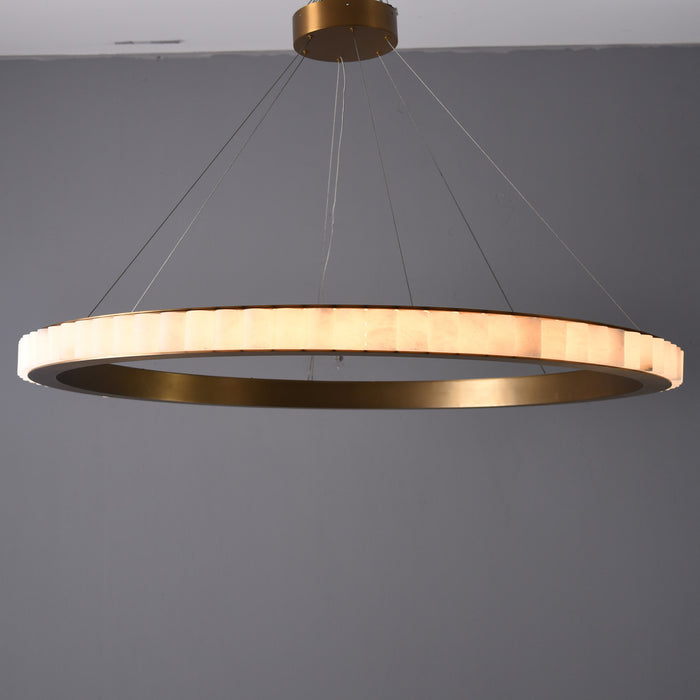 Yohanna Alabaster Pendant 55"