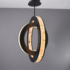Clayten Rock Crystal Pendant Bronze