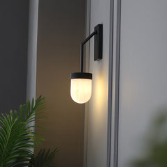 Erica Alabaster Wall Sconce Bronze