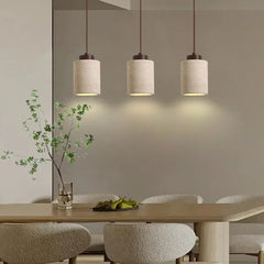 Natural Stone Wabi-Sabi Modern Pendant Light