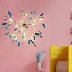 Aria Agate Creative Colourful Chandelier Bedroom/Living Room - Neutralighting