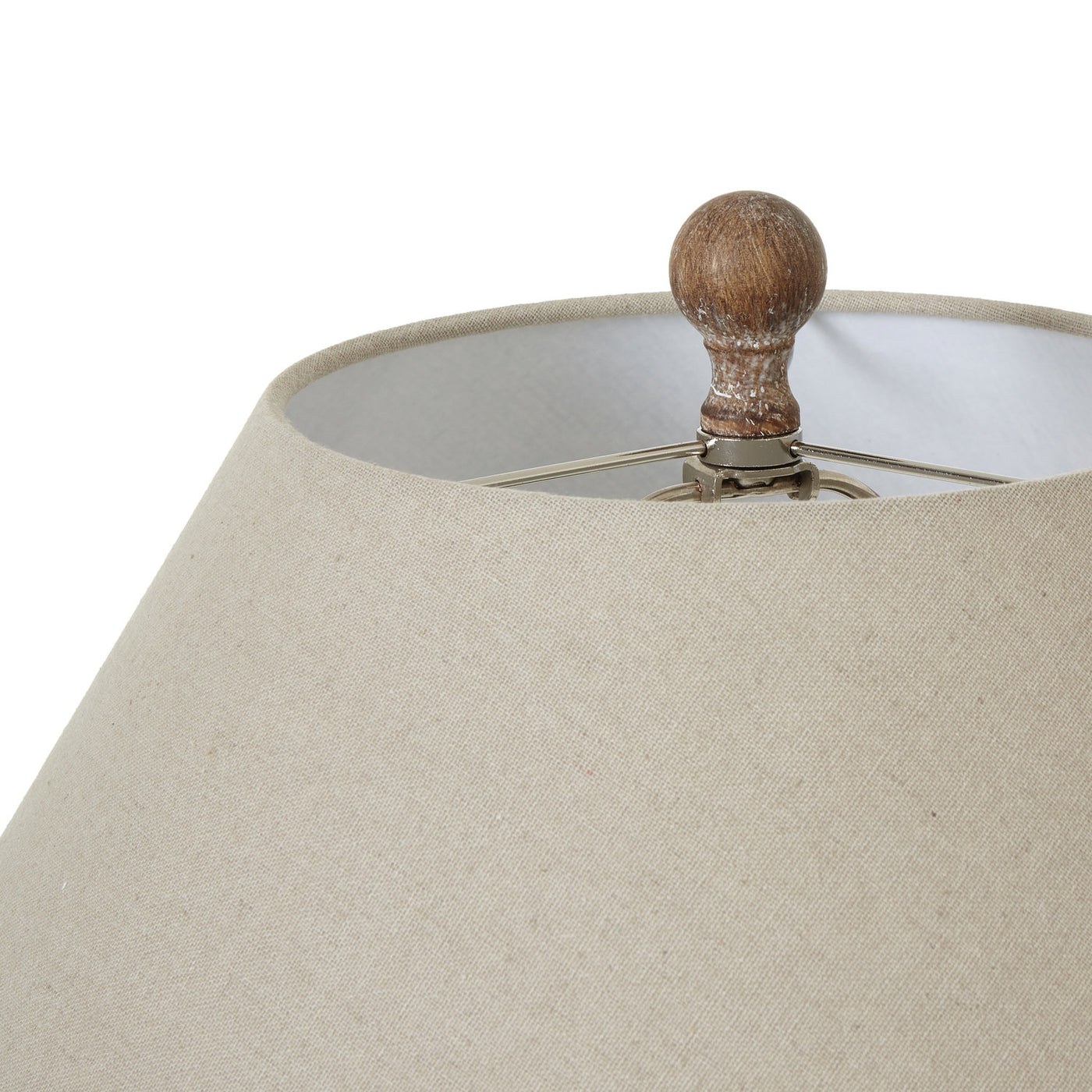 Saturn Table Lamp with Linen Shade image