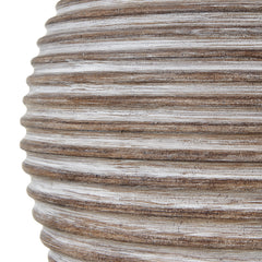 Saturn Table Lamp with Linen Shade texture image
