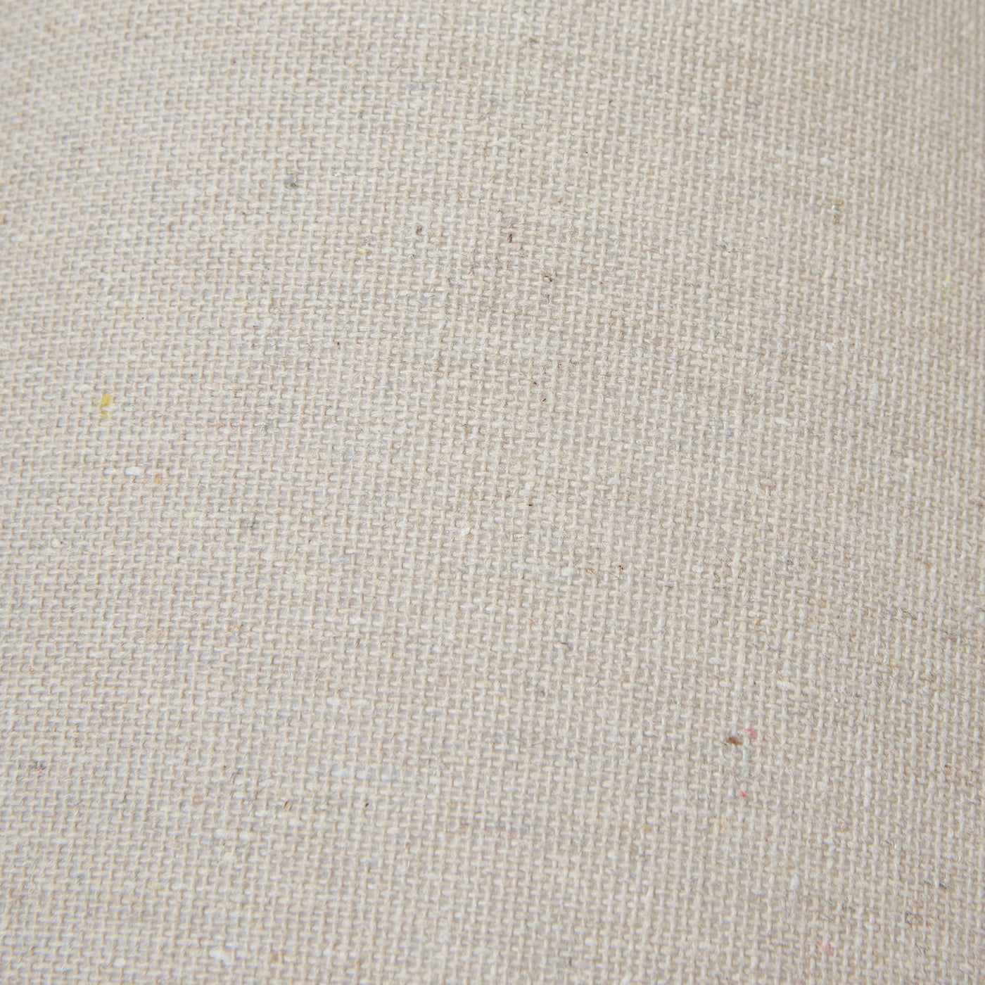 close up image of grain on linen fabric lampshade