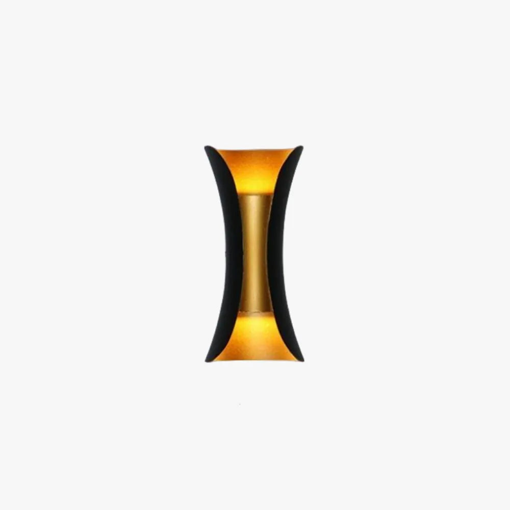 Noxel Curved Outdoor Wall Mounted Led Lamp - Neutralighting