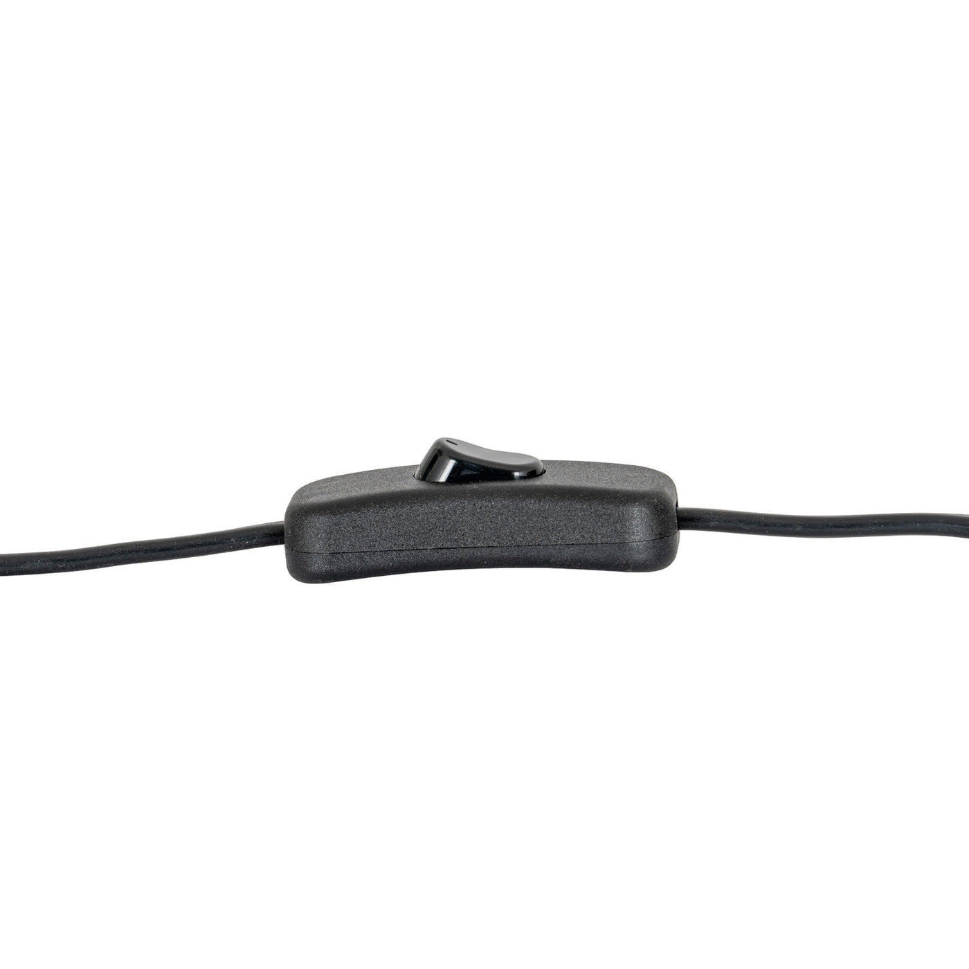 Midnight Shadows Squat Table Lamp in Black switch image